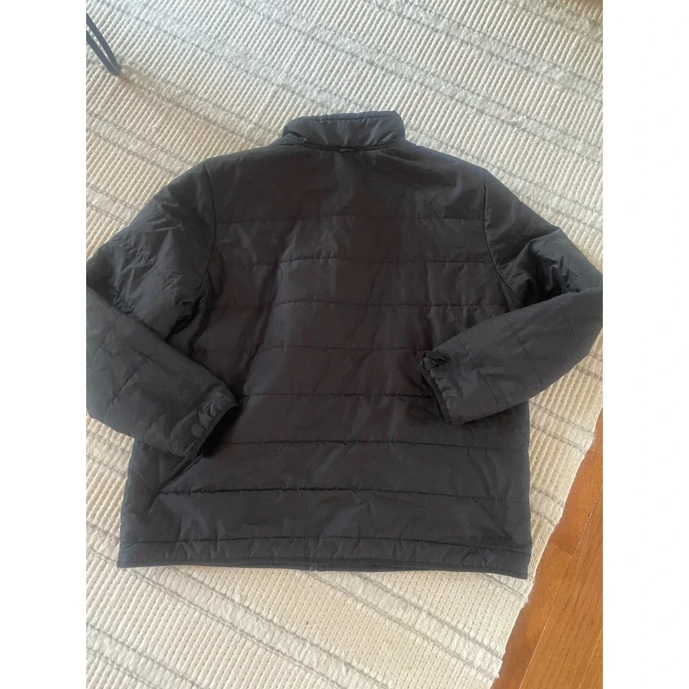 The North Face Men's XXL Full Zip Lightweight Puffer Jacket Black